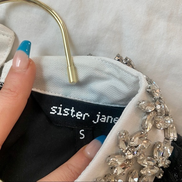 Sister Jane Figure Jacquard Mini Dress - Picture 8 of 8